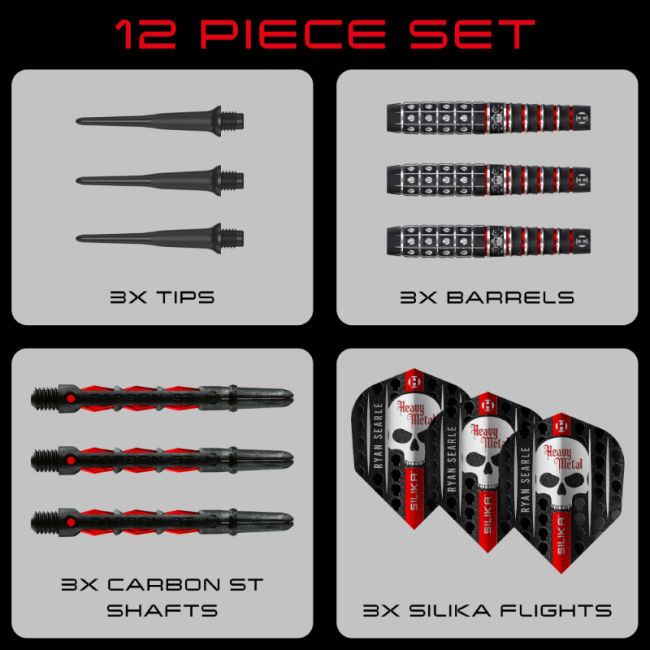 Harrows RYAN SEARLE Series 3 Softdart-Set 20 Gramm